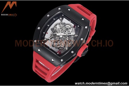 Richard Mille - RM055 Bubba Watson Black CER/RU Red Skeleton BBRF RMUL2