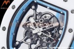 Richard Mille - RM055 Bubba Watson Blue CER/RU Blue Skeleton BBRF RMUL2