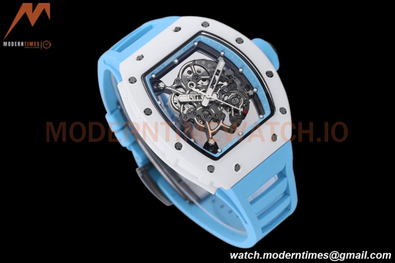 Richard Mille - RM055 Bubba Watson Blue CER/RU Blue Skeleton BBRF RMUL2