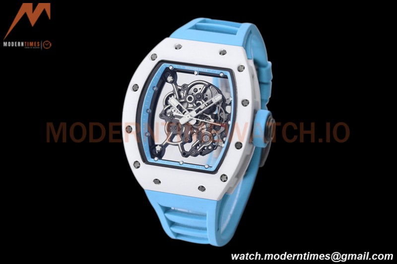 Richard Mille - RM055 Bubba Watson Blue CER/RU Blue Skeleton BBRF RMUL2