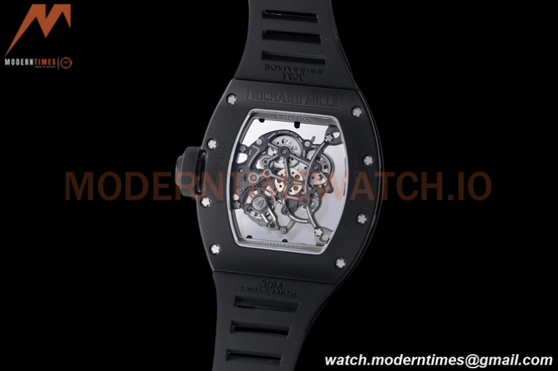Richard Mille - RM055 Bubba Watson Black CER/RU Black Skeleton BBRF RMUL2