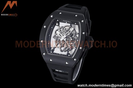 Richard Mille - RM055 Bubba Watson Black CER/RU Black Skeleton BBRF RMUL2
