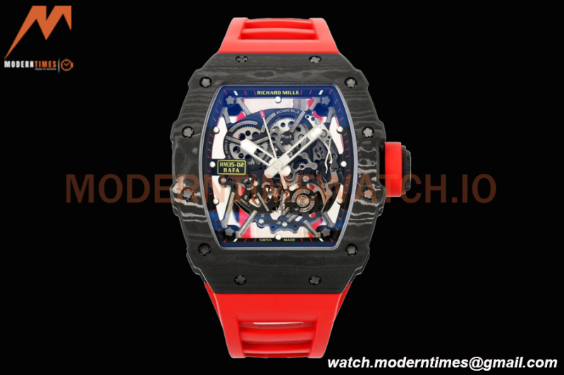 Richard Mille - RM35-02 Rafael Nadal Blk/Red FC/VRU ZF V6 RMAL1
