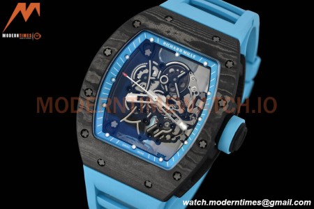 Richard Mille - RM055 Yas Marina Circuit Blue NTPT/RU Blue Rehaut Skeleton APSF V2 RMUL2