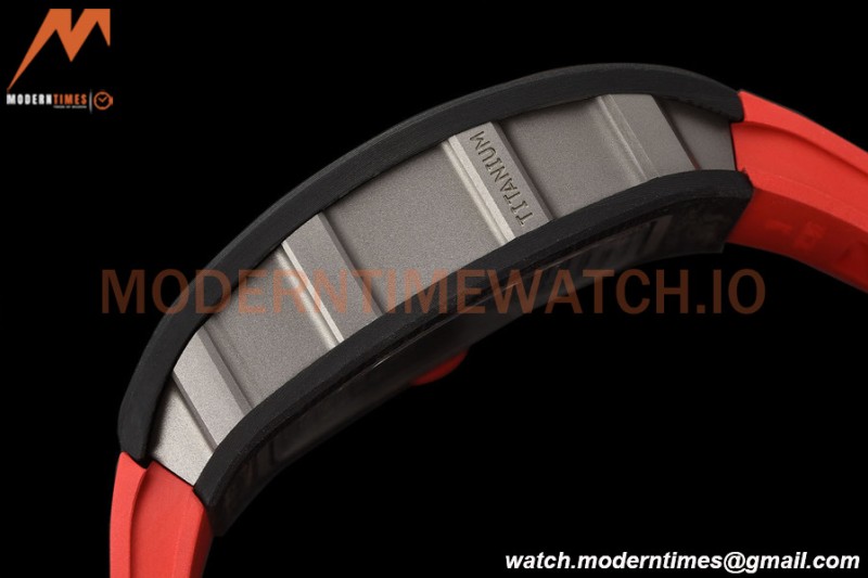 Richard Mille - RM055 Bubba Watson Red NTPT/RU Black Rehaut Skeleton APSF V2 RMUL2