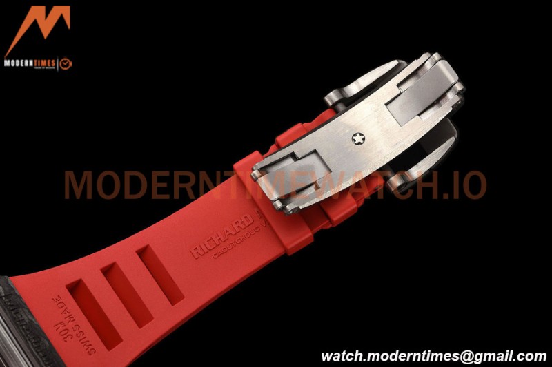 Richard Mille - RM055 Bubba Watson Red NTPT/RU Black Rehaut Skeleton APSF V2 RMUL2