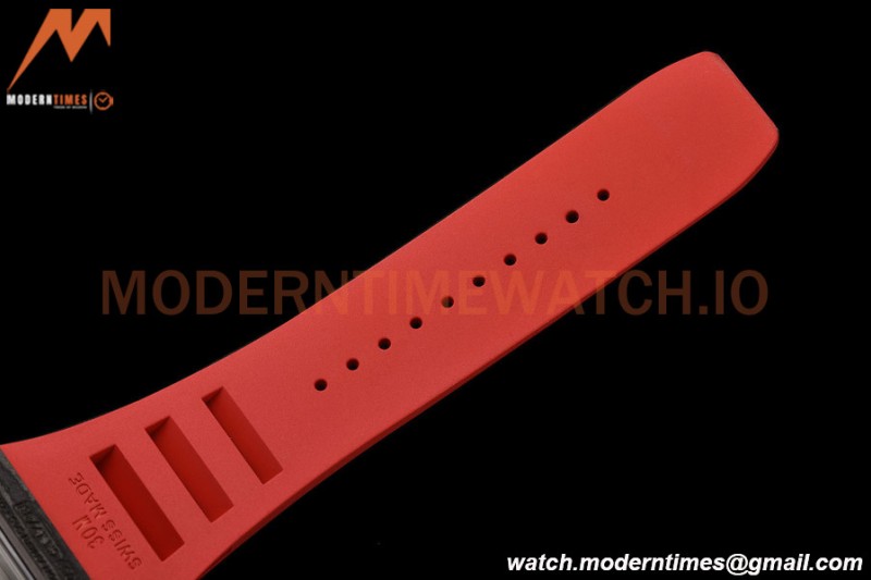 Richard Mille - RM055 Bubba Watson Red NTPT/RU Black Rehaut Skeleton APSF V2 RMUL2