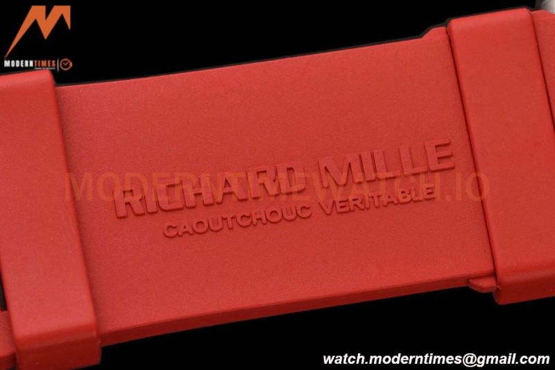 Richard Mille - RM055 Bubba Watson Red NTPT/RU Black Rehaut Skeleton APSF V2 RMUL2