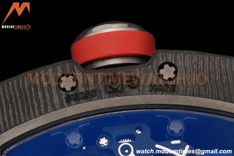 Richard Mille - RM055 Bubba Watson Red NTPT/RU Black Rehaut Skeleton APSF V2 RMUL2
