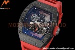 Richard Mille - RM055 Bubba Watson Red NTPT/RU Black Rehaut Skeleton APSF V2 RMUL2