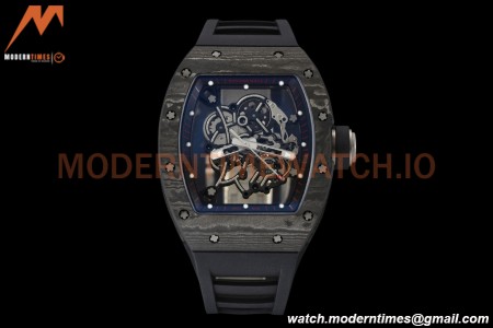 Richard Mille - RM055 Bubba Watson Black NTPT/RU Black Rehaut Skeleton APSF V2 RMUL2