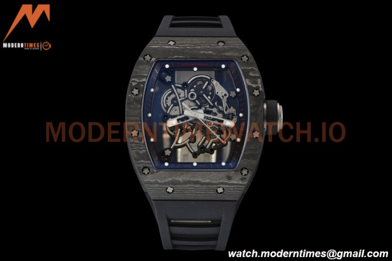 Richard Mille - RM055 Bubba Watson Black NTPT/RU Black Rehaut Skeleton APSF V2 RMUL2