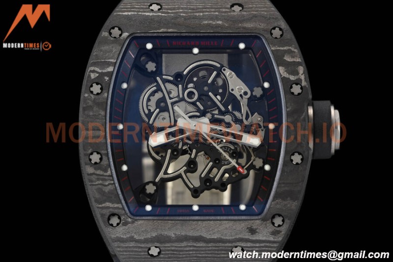 Richard Mille - RM055 Bubba Watson Black NTPT/RU Black Rehaut Skeleton APSF V2 RMUL2