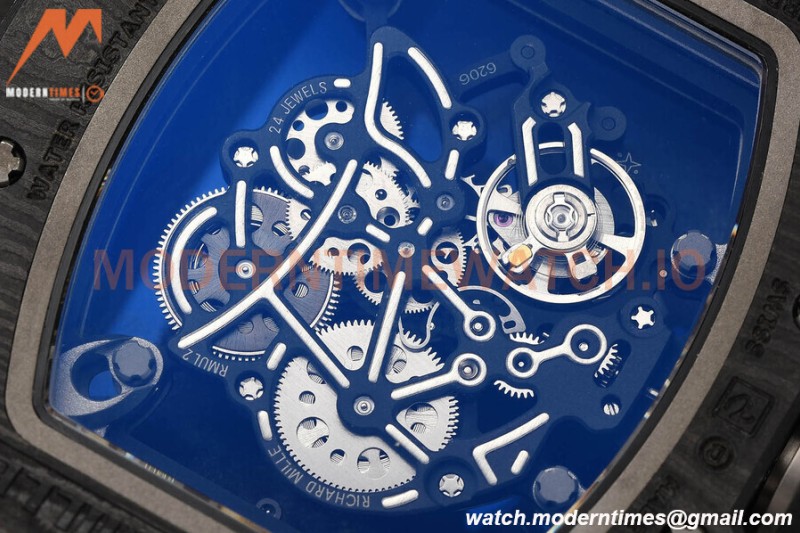Richard Mille - RM055 Bubba Watson Black NTPT/RU Black Rehaut Skeleton APSF V2 RMUL2