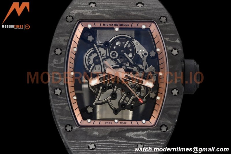 Richard Mille - RM055 Bubba Watson Asia NTPT/RU Bronze Rehaut Skeleton APSF V2 RMUL2