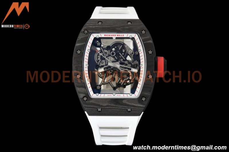 Richard Mille - RM055 Bubba Watson JPN Black NTPT/RU White Rehaut Skeleton APSF V2 RMUL2