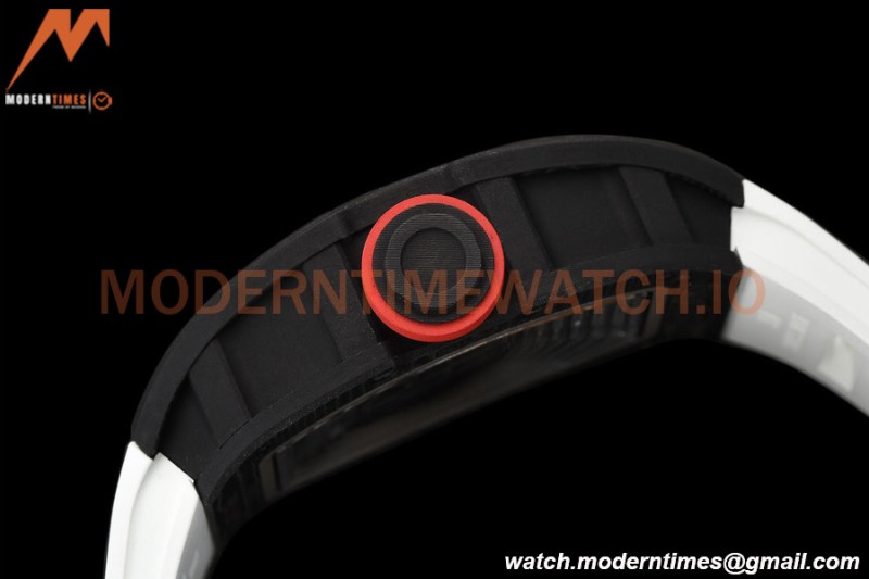 Richard Mille - RM055 Bubba Watson JPN Black NTPT/RU White Rehaut Skeleton APSF V2 RMUL2