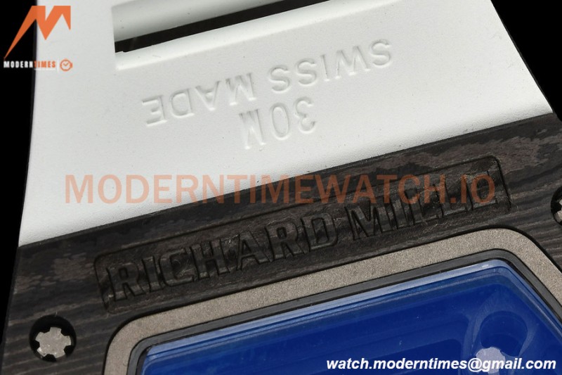 Richard Mille - RM055 Bubba Watson JPN Black NTPT/RU White Rehaut Skeleton APSF V2 RMUL2