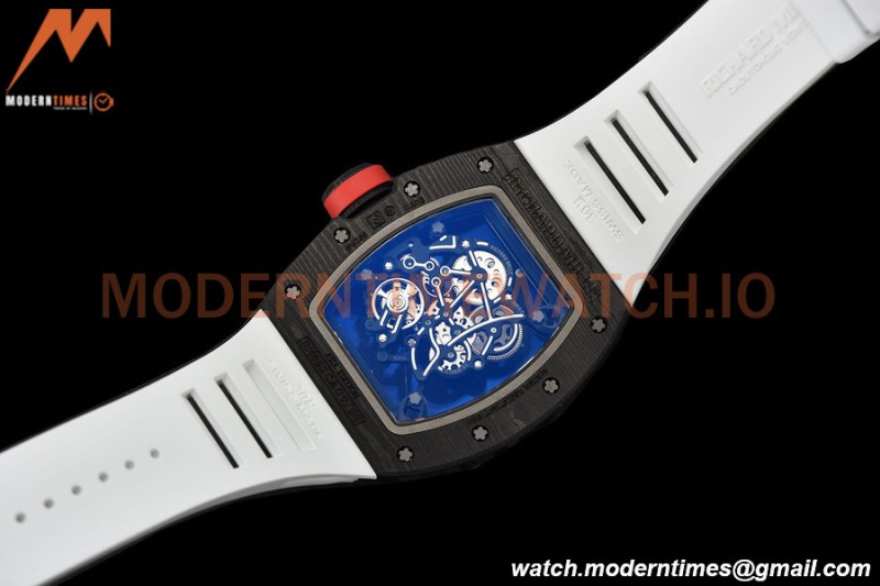 Richard Mille - RM055 Bubba Watson JPN Black NTPT/RU White Rehaut Skeleton APSF V2 RMUL2