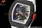 Richard Mille - RM055 Bubba Watson JPN Black NTPT/RU White Rehaut Skeleton APSF V2 RMUL2