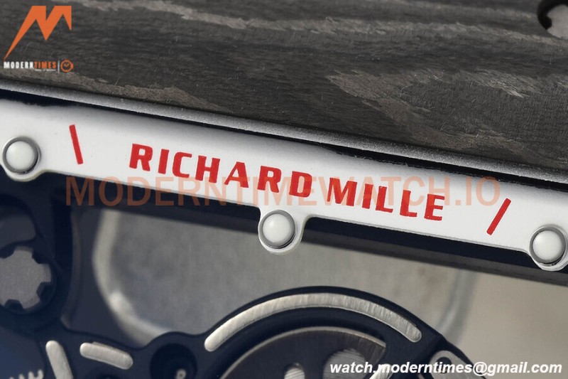 Richard Mille - RM055 Bubba Watson JPN Black NTPT/RU White Rehaut Skeleton APSF V2 RMUL2