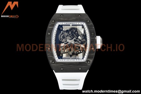 Richard Mille - RM055 Bubba Watson White NTPT/RU White Rehaut Skeleton APSF V2 RMUL2