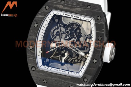 Richard Mille - RM055 Bubba Watson White NTPT/RU White Rehaut Skeleton APSF V2 RMUL2