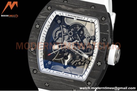 Richard Mille - RM055 Bubba Watson White NTPT/RU White Rehaut Skeleton APSF V2 RMUL2