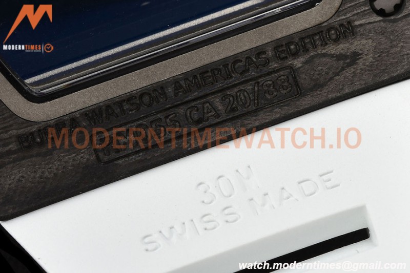 Richard Mille - RM055 Bubba Watson White NTPT/RU White Rehaut Skeleton APSF V2 RMUL2