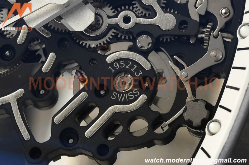 Richard Mille - RM055 Bubba Watson White NTPT/RU White Rehaut Skeleton APSF V2 RMUL2
