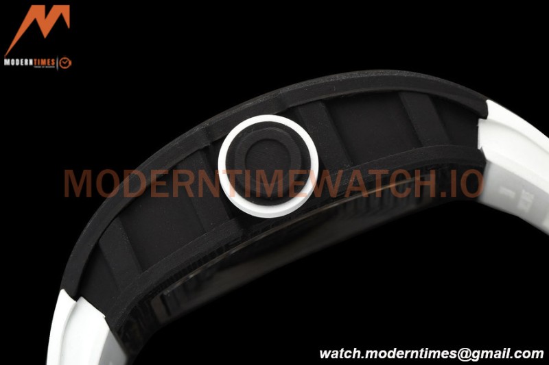 Richard Mille - RM055 Bubba Watson White NTPT/RU Wht/Red Rehaut Skeleton APSF V2 RMUL2