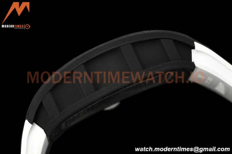 Richard Mille - RM055 Bubba Watson White NTPT/RU Wht/Red Rehaut Skeleton APSF V2 RMUL2