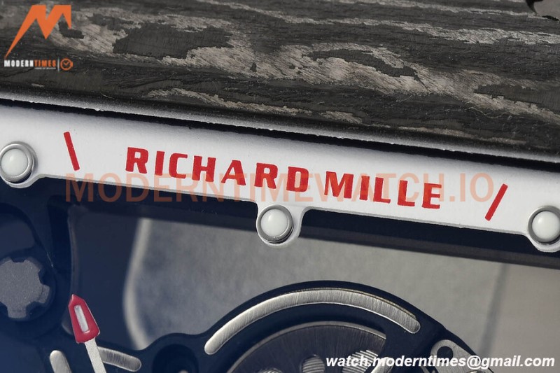Richard Mille - RM055 Bubba Watson White NTPT/RU Wht/Red Rehaut Skeleton APSF V2 RMUL2
