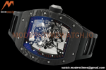 Richard Mille - RM055 Bubba Watson Black NTPT/RU Blk/Red Rehaut Skeleton ZF RMUL2