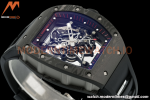 Richard Mille - RM055 Bubba Watson Black NTPT/RU Blk/Red Rehaut Skeleton ZF RMUL2