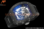 Richard Mille - RM055 Bubba Watson Black NTPT/RU Blk/Red Rehaut Skeleton ZF RMUL2