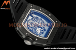Richard Mille - RM055 Bubba Watson Black NTPT/RU Blk/Red Rehaut Skeleton ZF RMUL2