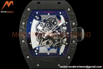 Richard Mille - RM055 Bubba Watson Black NTPT/RU Blk/Red Rehaut Skeleton ZF RMUL2