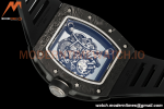Richard Mille - RM055 Bubba Watson Black NTPT/RU Blk/Wht Rehaut Skeleton ZF RMUL2