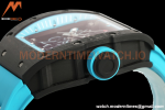 Richard Mille - RM055 Bubba Watson Black NTPT/RU Blk/Blue Rehaut Skeleton ZF RMUL2