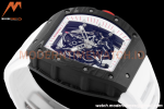 Richard Mille - RM055 Bubba Watson Black NTPT/RU Wht/Red Rehaut Skeleton ZF RMUL2
