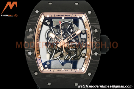 Richard Mille - RM055 Bubba Watson Black NTPT/RU Blk/Bronze Rehaut Skeleton ZF RMUL2