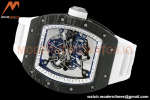 Richard Mille - RM055 Bubba Watson Black NTPT/RU Blk/White Rehaut Skeleton ZF RMUL2