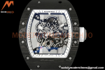 Richard Mille - RM055 Bubba Watson Black NTPT/RU Blk/White Rehaut Skeleton ZF RMUL2