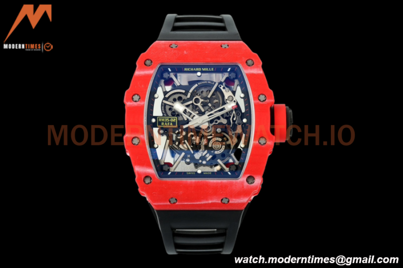Richard Mille - RM35-02 Rafael Nadal Black/Red FC/VRU ZF V6 RMAL1