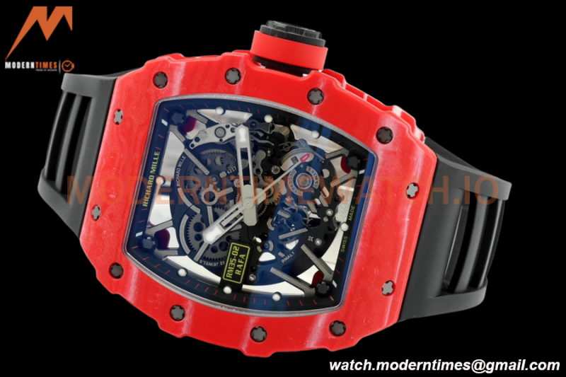 Richard Mille - RM35-02 Rafael Nadal Black/Red FC/VRU ZF V6 RMAL1