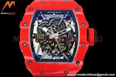 Richard Mille - RM35-02 Rafael Nadal Black/Red FC/VRU ZF V6 RMAL1