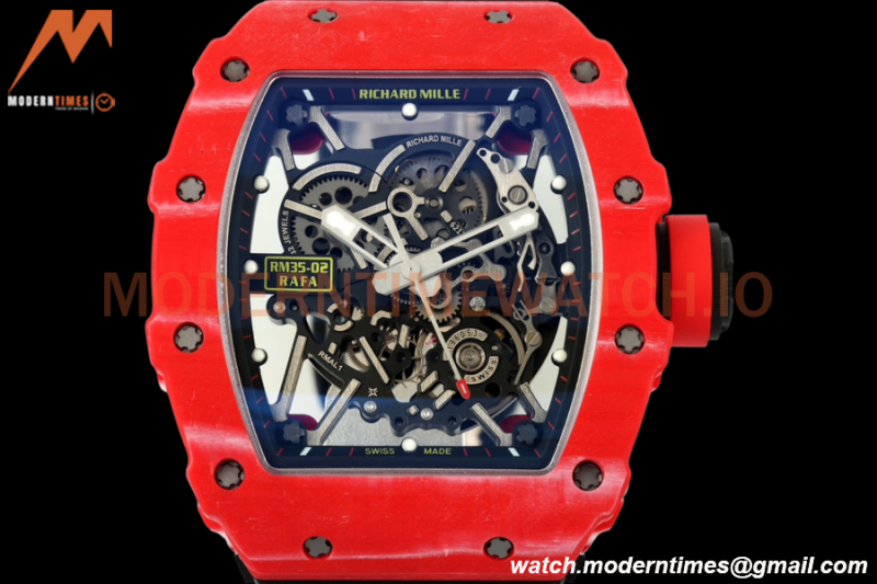 Richard Mille - RM35-02 Rafael Nadal Black/Red FC/VRU ZF V6 RMAL1