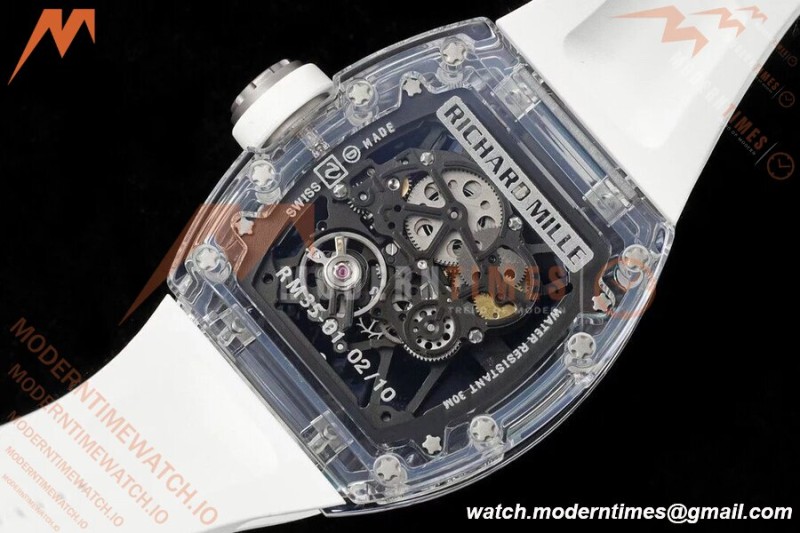 Richard Mille - RM35-01 Rafael Nadal Transparent CRY/RU Wht/Ske Sonic RMUL3
