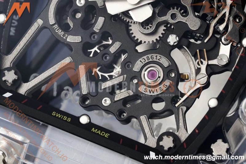 Richard Mille - RM35-01 Rafael Nadal Transparent CRY/RU Blk/Ske Sonic RMUL3